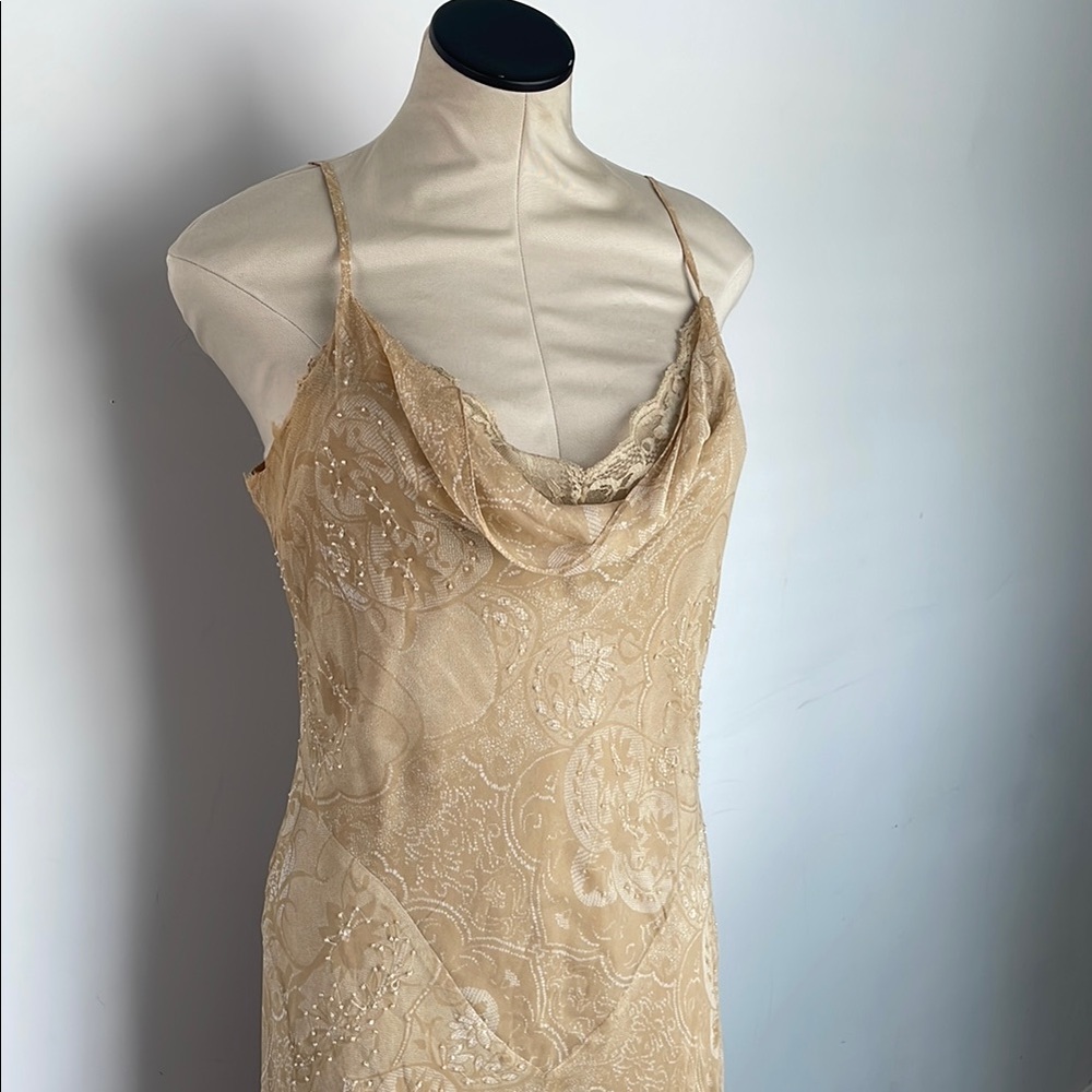 100% Silk beaded dress